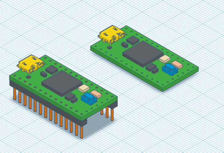 Teensy_4_Pins.stl 3d model