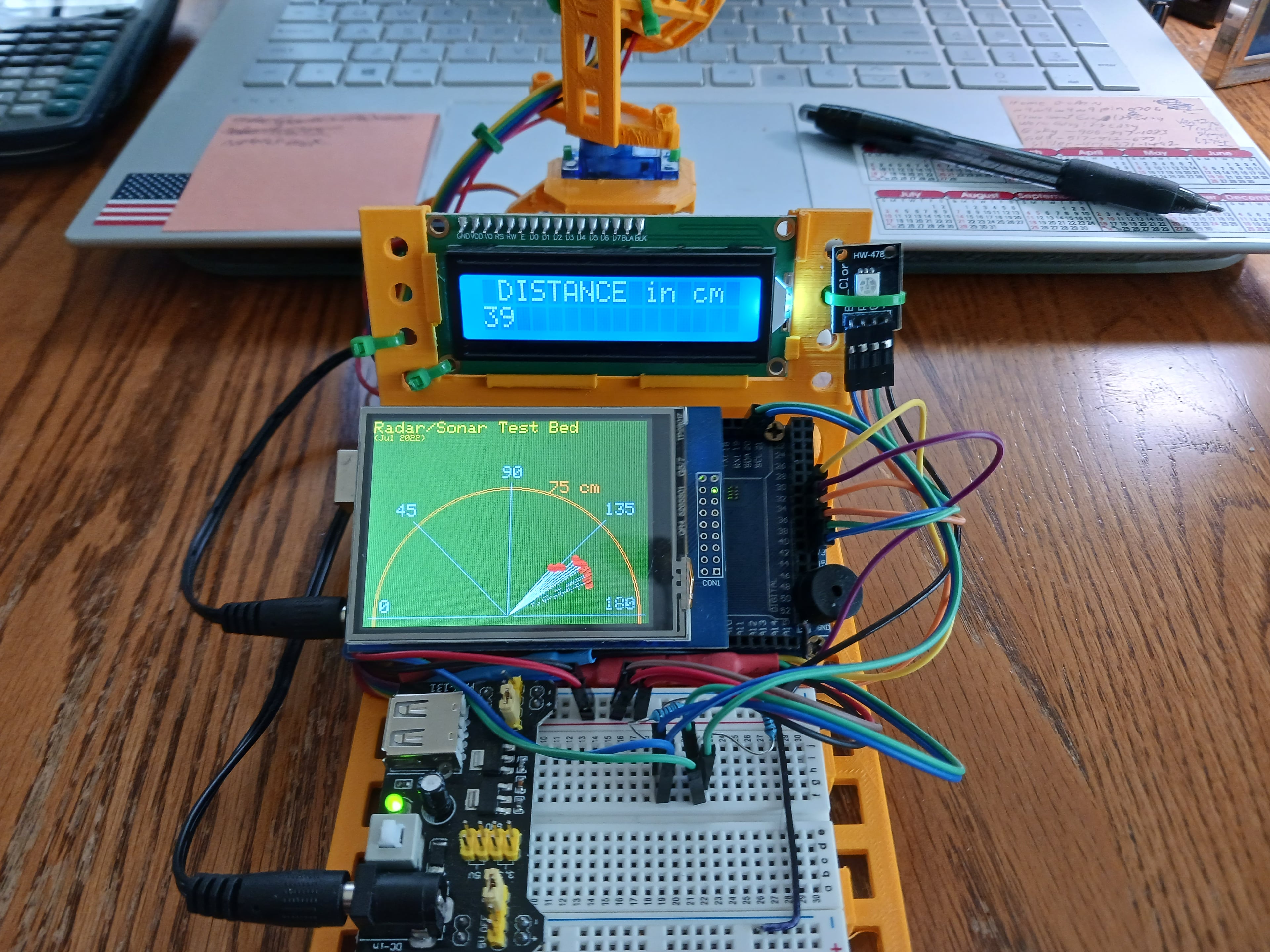 Radar Test Bed 3d model