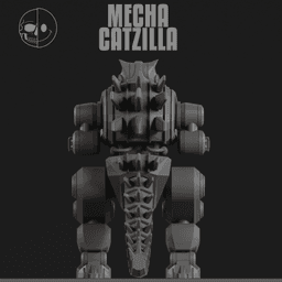DEADNICE - MECHA CATZILLA 3d model