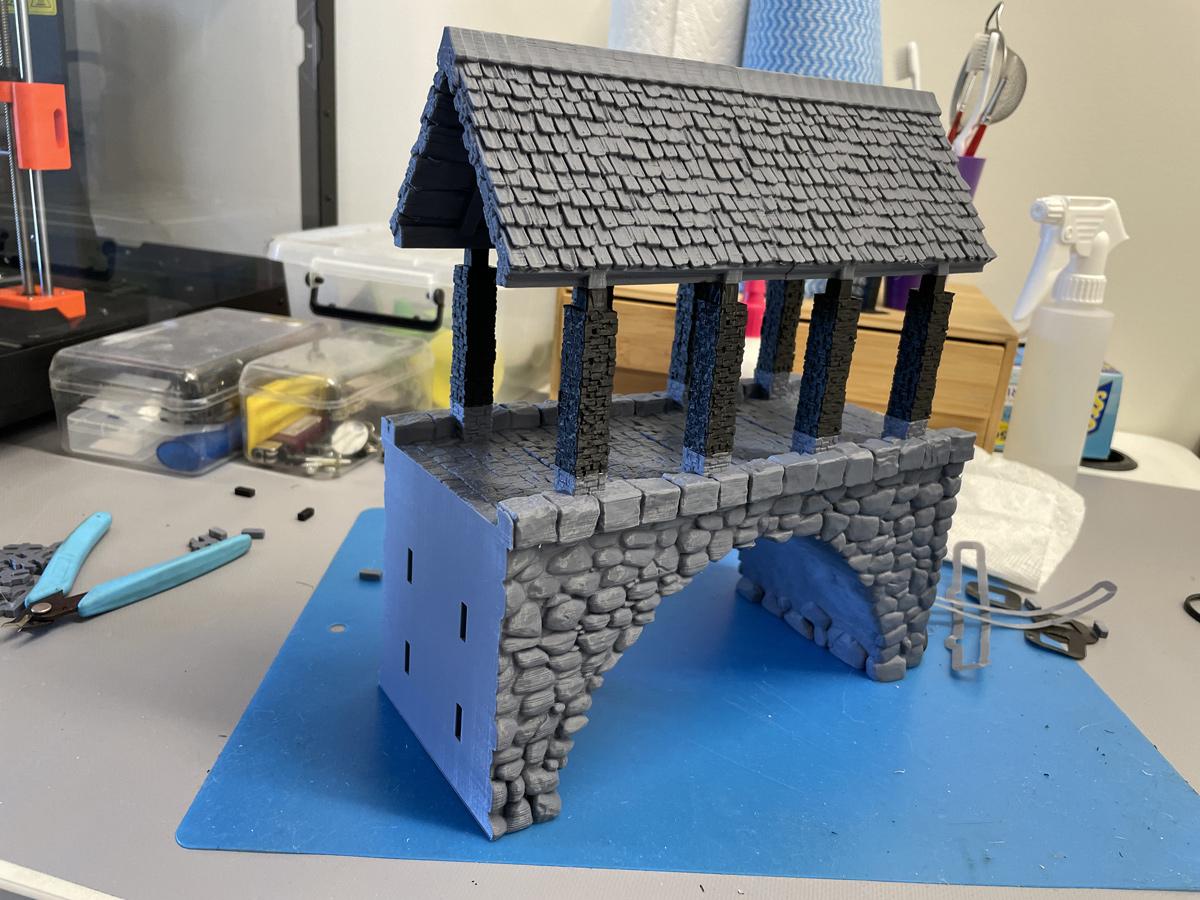 Gatehouse - Gate Bridge 3d model