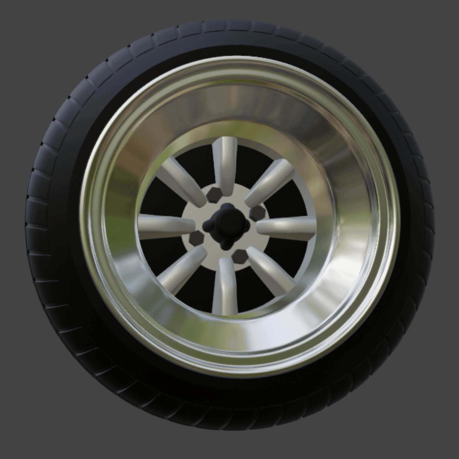 Watanabe wheels 1/64 JDM 3d model