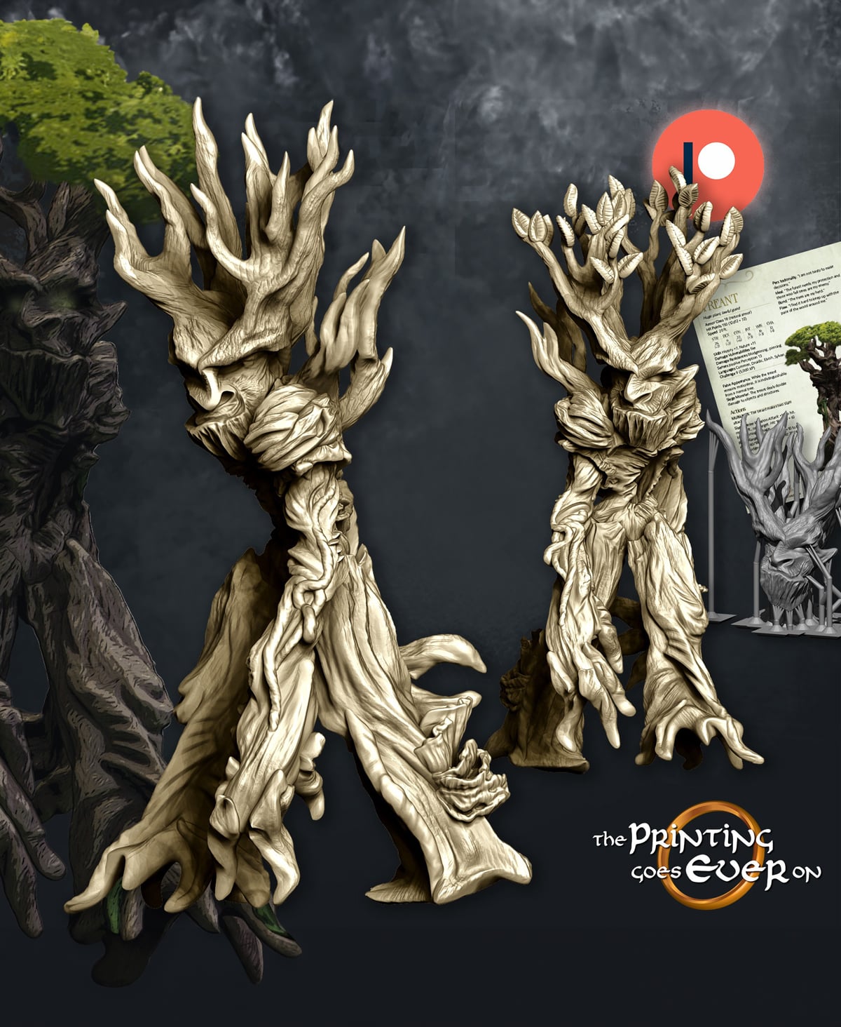 Marching Treant 3d model