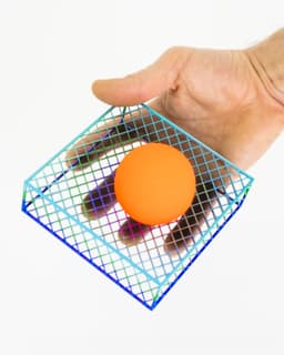 PERSPEKTIVA Small Square Dish // 115x115x35mm 3d model