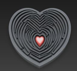 Labyrinth der Liebe 3d model