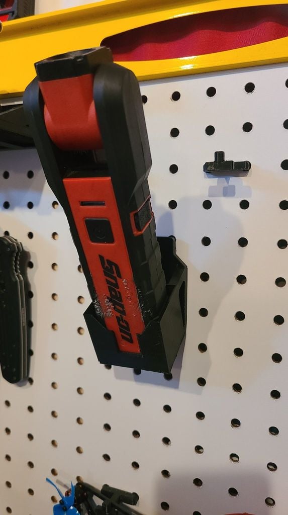 SNAPON light pegboard holder 3d model
