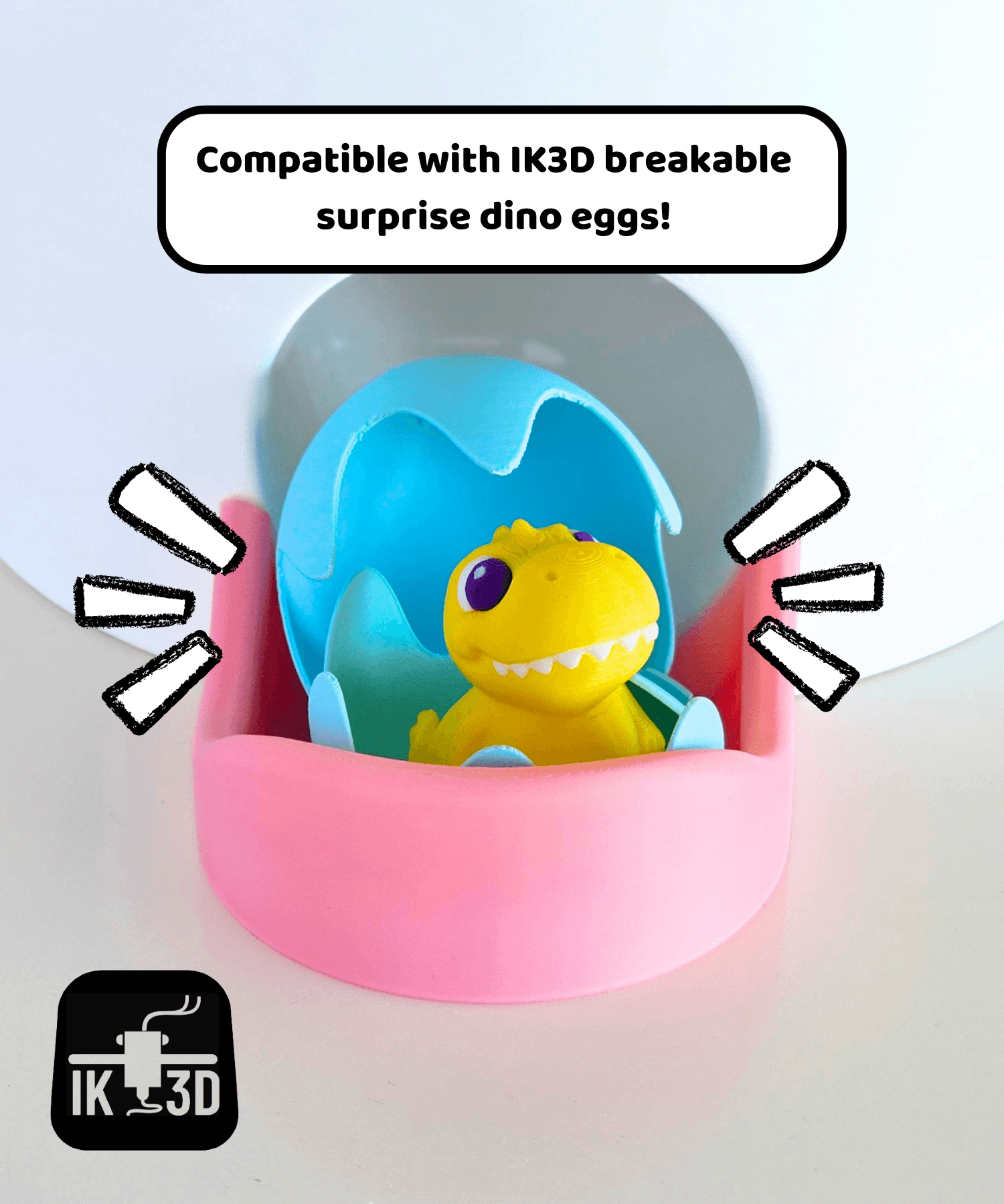 Gachapon Capsule Machine / Easy Print 3d model