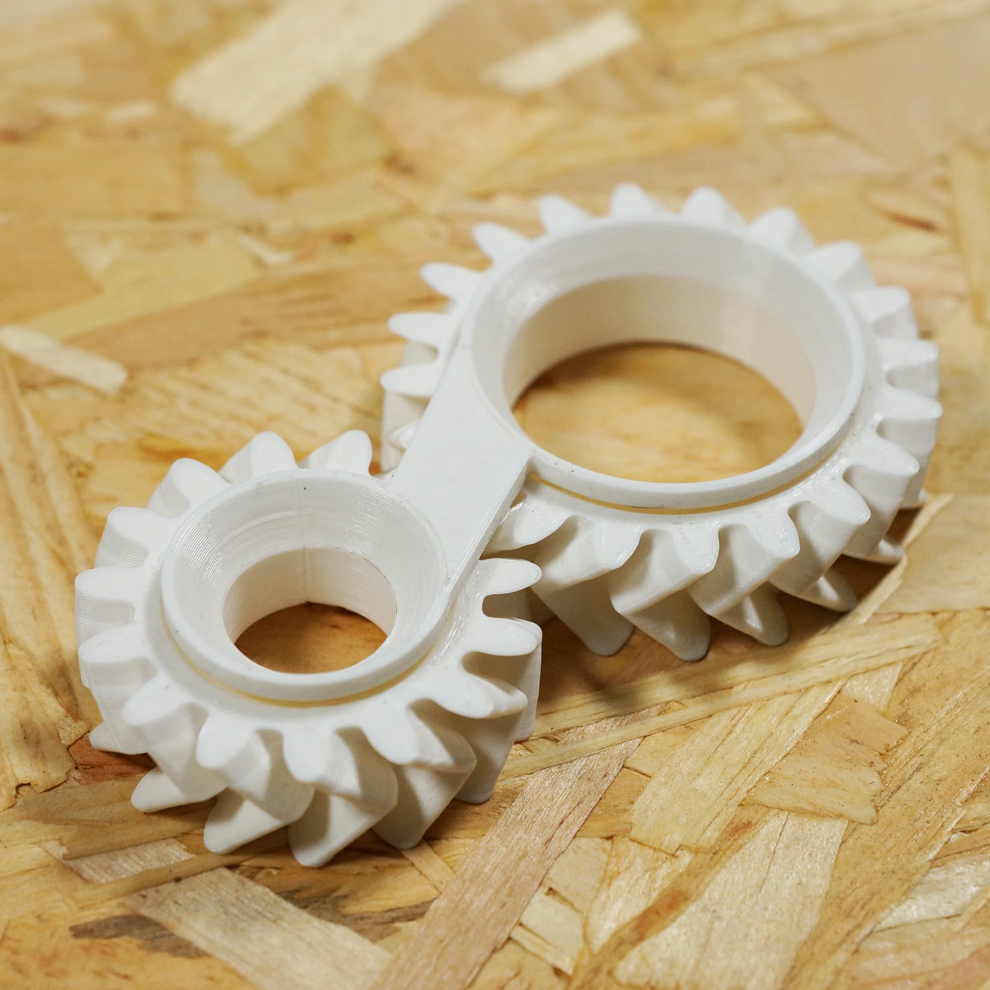 Fidget Herringbone Gears 3d model
