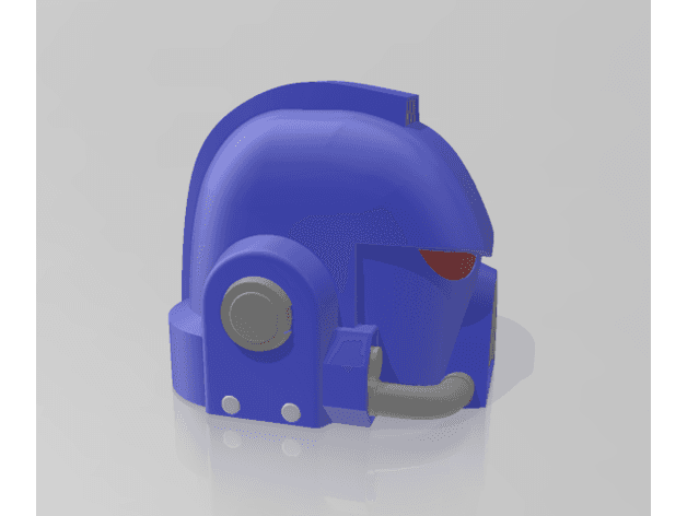 Warhammer Space Marine Helmet 3d model