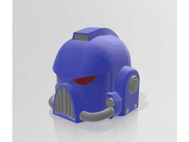 Warhammer Space Marine Helmet 3d model