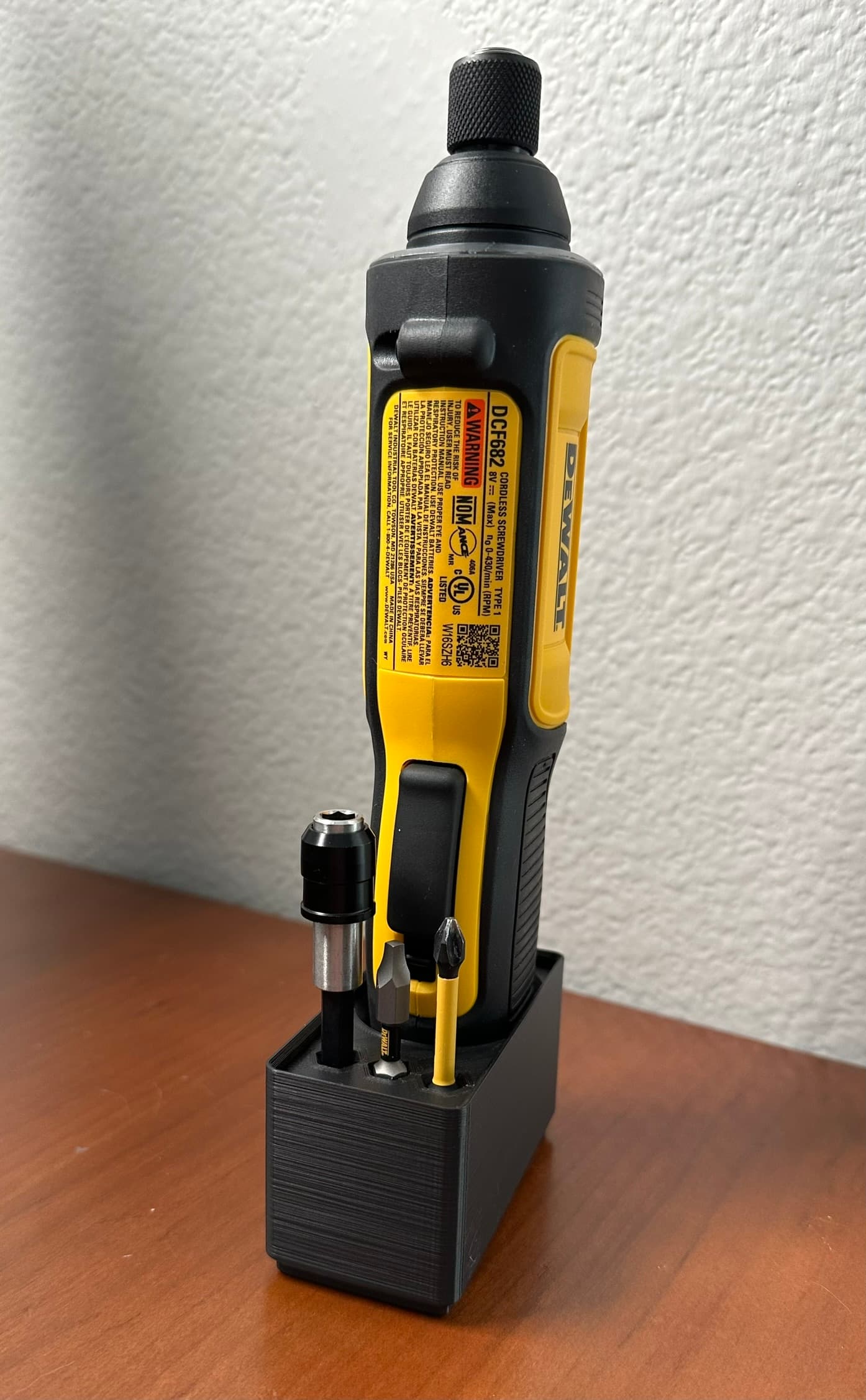 DeWalt Screwdriver Gridfinity Holder 3d model
