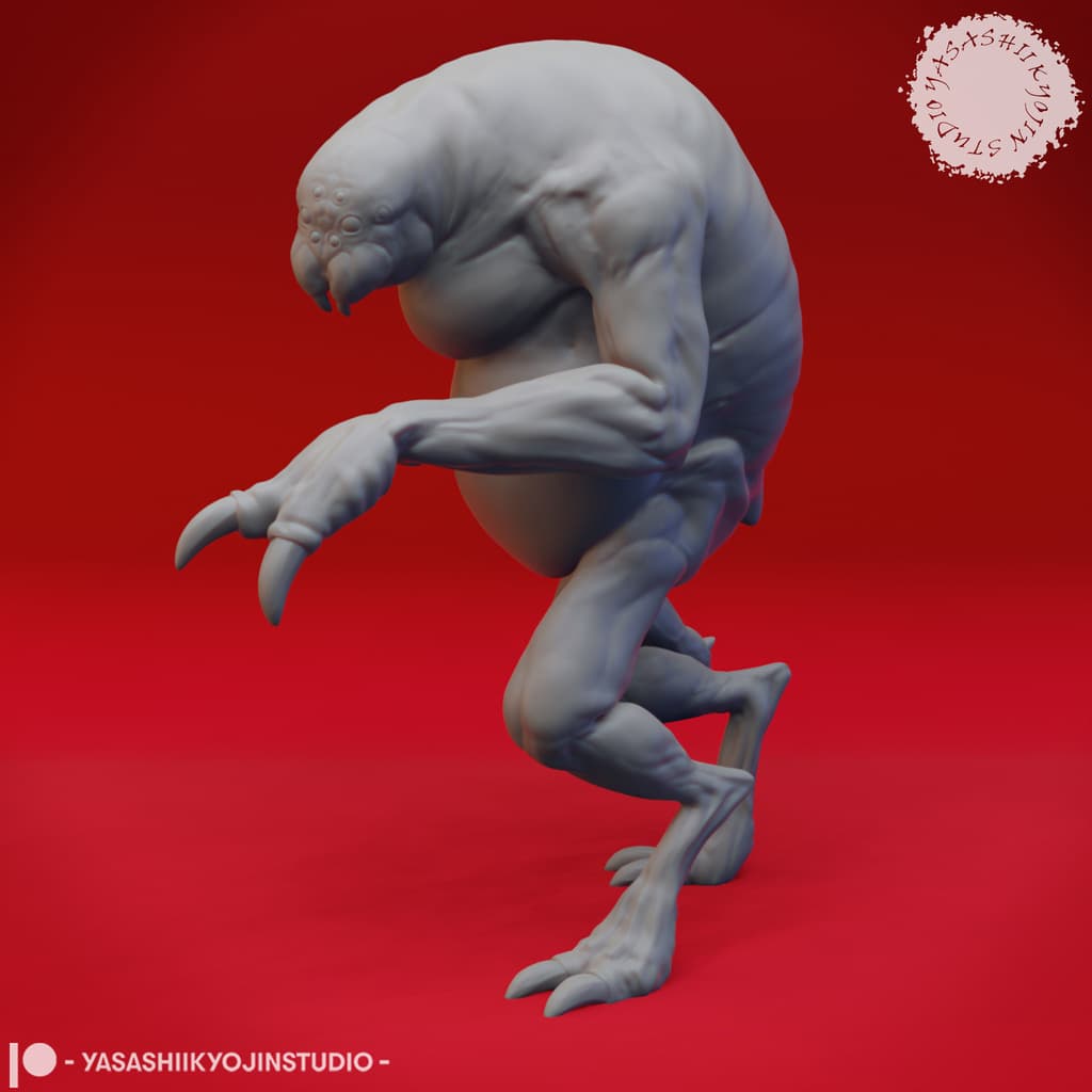 Ettercap - Tabletop Miniature 3d model