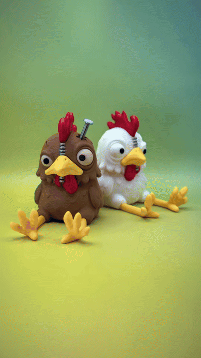 The Chicken Smartphone/Tablet Stand - Animal Farm of Horrors 3d model