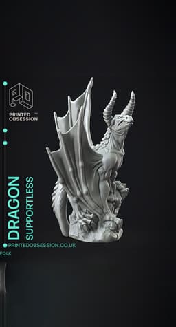Dragon - Supportless 3d model