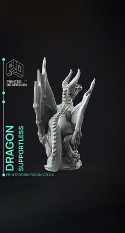 Dragon - Supportless 3d model