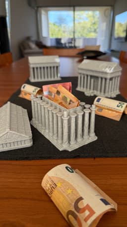 TEMPLE BOX | SECRET COMPARTMENT HIDE MONEY 3d model