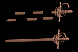 CLAIRE OBSCUR EXPEDITION 33 MAELLE RAPIER MAELLUM life size cosplay – Fan Art 3d model