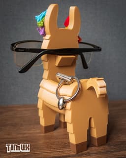 LLAMA GLASSES HOLDER 3d model