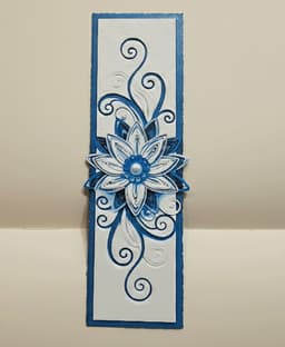 Floral Bookmark 2 3d model