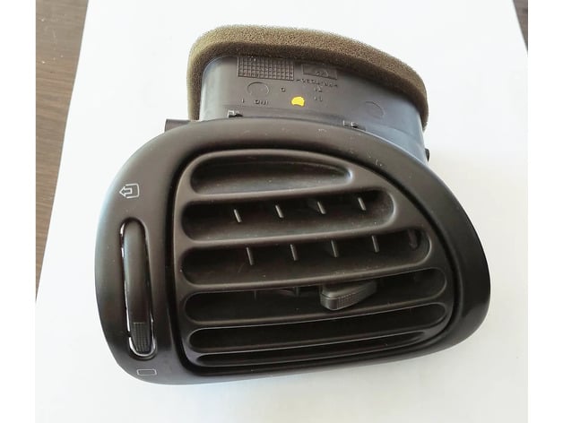 Peugeot 206 front side vent hinge 3d model