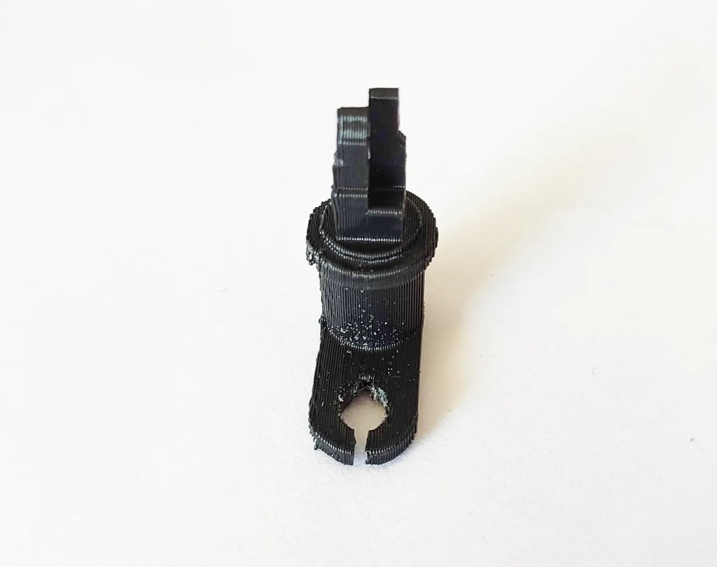Peugeot 206 front side vent hinge 3d model