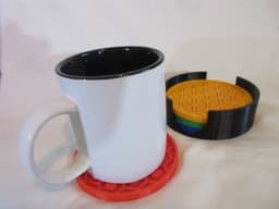 Coasters 3d model