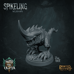 3x Spikelings (25mm Bases) 3d model
