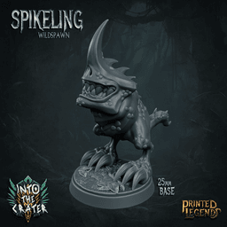3x Spikelings (25mm Bases) 3d model