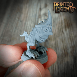 3x Spikelings (25mm Bases) 3d model