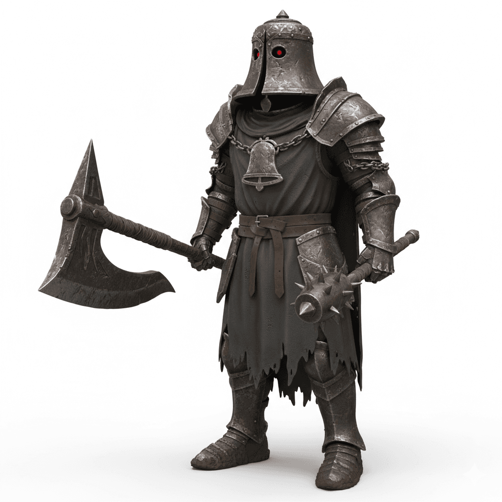 Bell Executioner Dark Knight Warrior 3d model