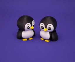 Flexi Penguins 3d model