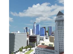 Minecraft Downtown City Hall 3d model