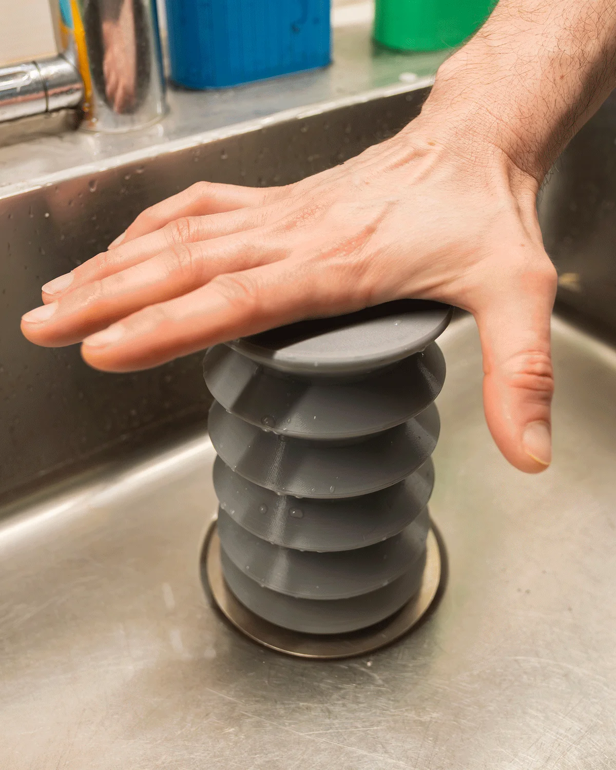 Super Plunger // Sink and Shower Drain Plunger 3d model