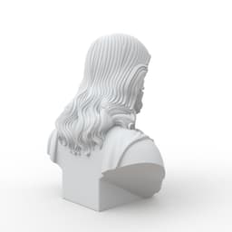 Jesus Bust 3d model
