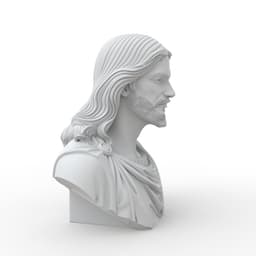Jesus Bust 3d model
