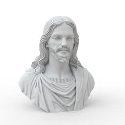 Jesus Bust 3d model
