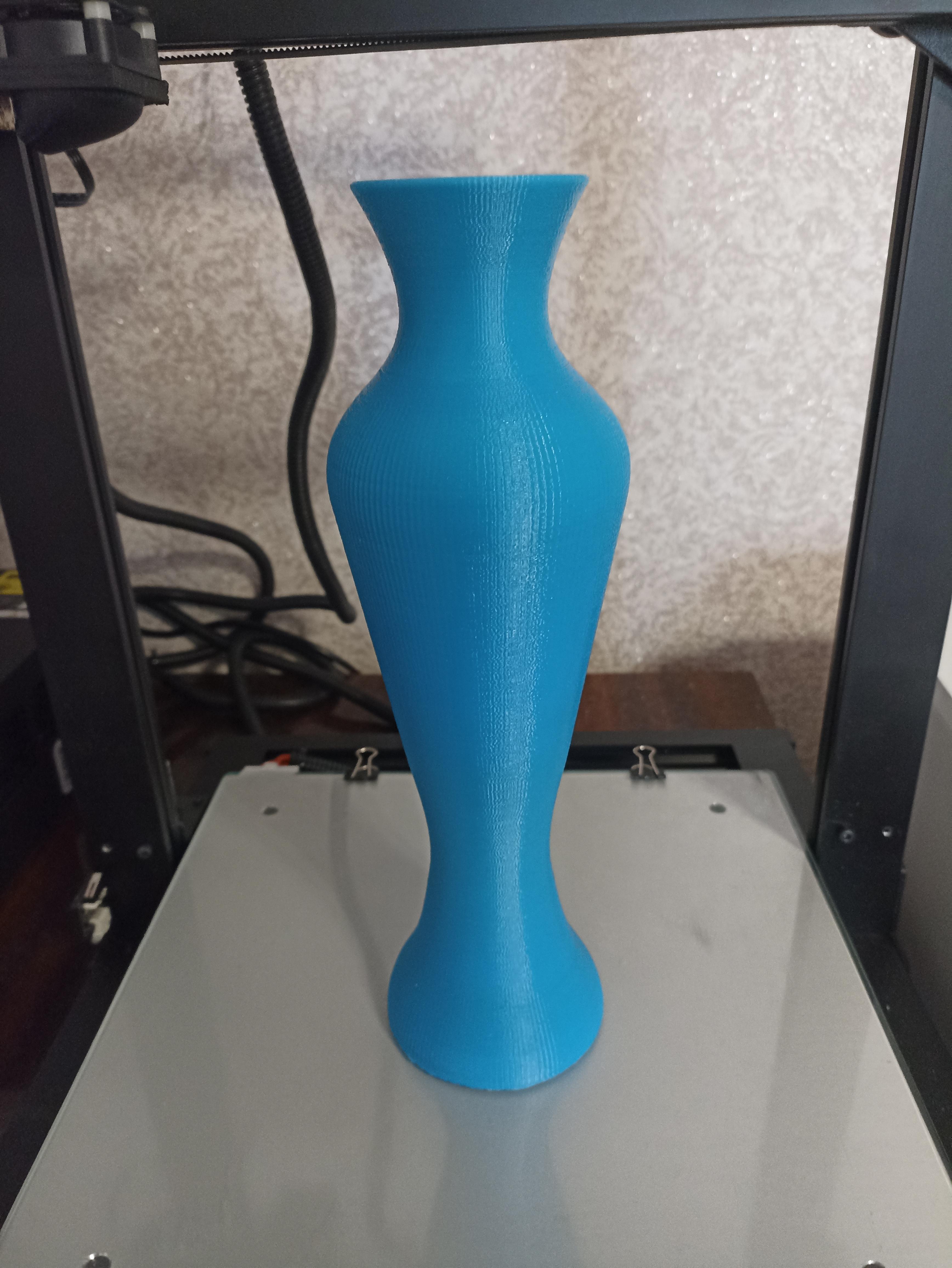 Egyptian style tulip vase 3d model