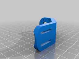 Black Snapper 3D-Gimbal for GoPro Hero3+ 3d model