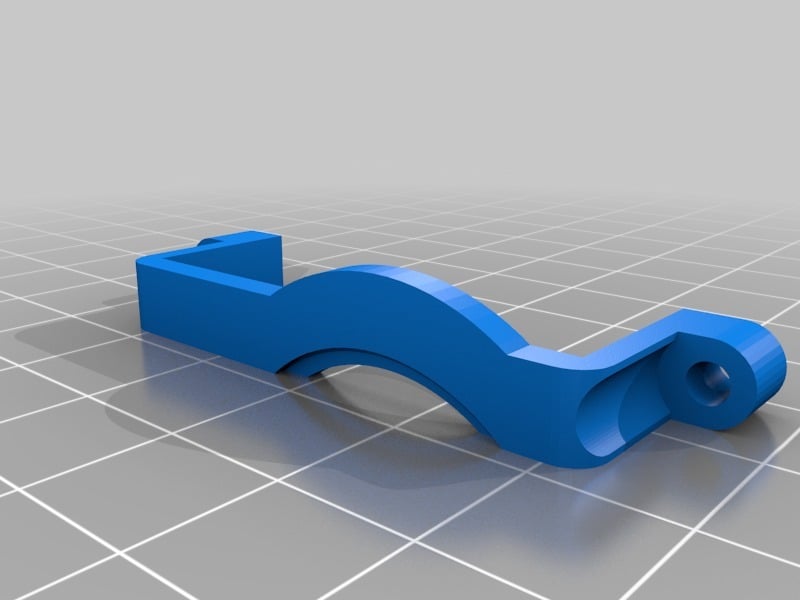 Black Snapper 3D-Gimbal for GoPro Hero3+ 3d model