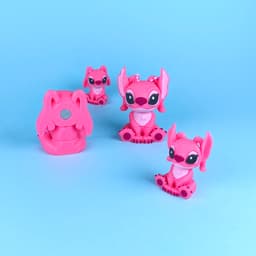 Cute Flexi Angel (Toy, Keychain & Magnet), Mini Animal, Fan Art from Lilo & Stitch 3d model