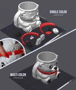 Pawblo , the Icepint Holding Polar Bear 3d model