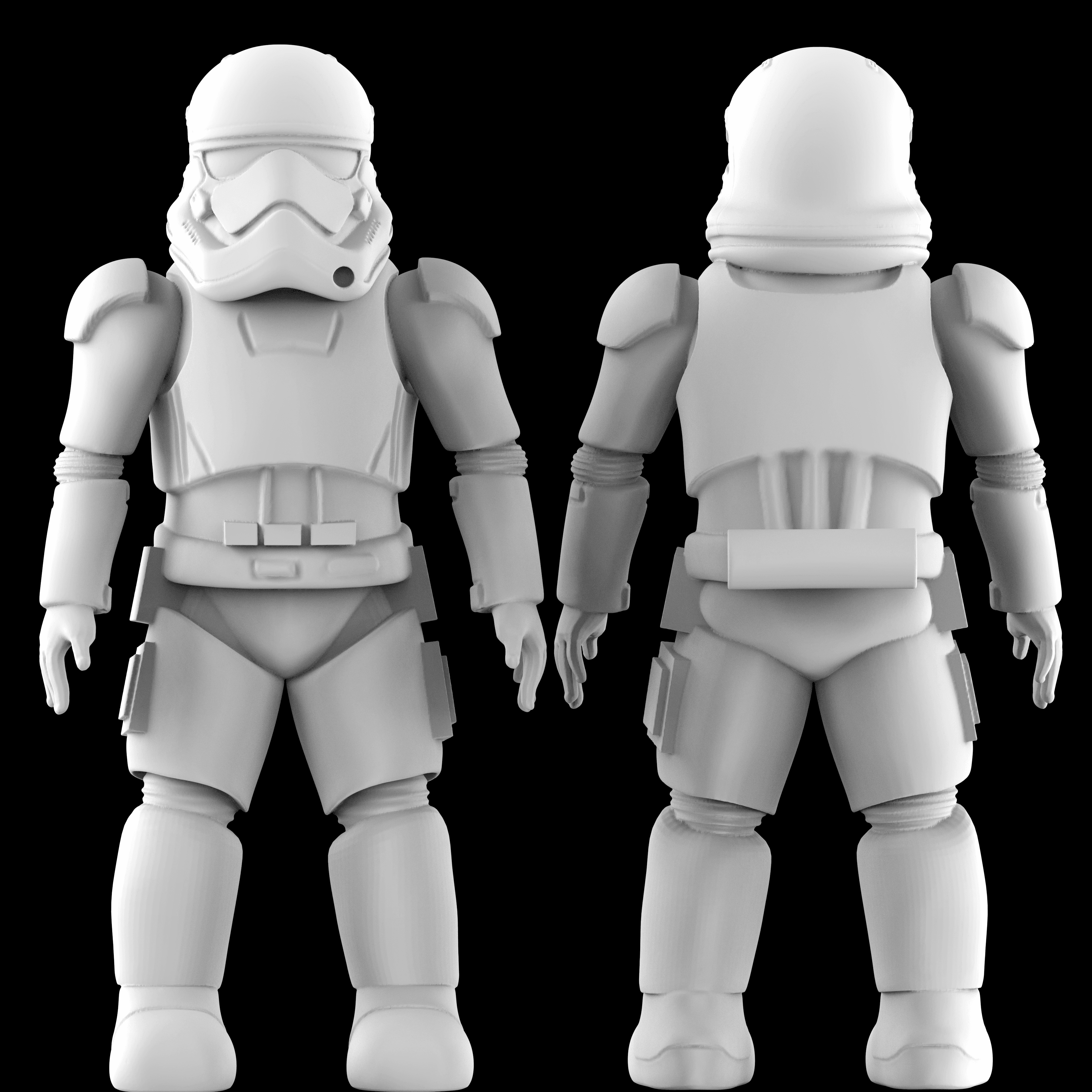 Mini Stormtrooper 3d model