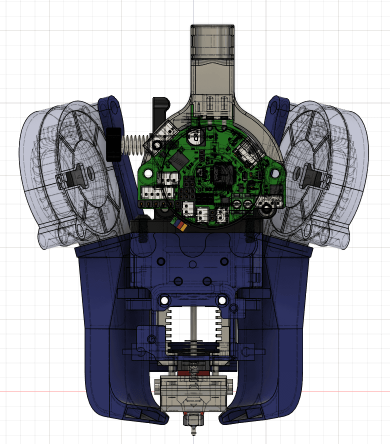 Mantis Mosquito Orbiter for BLV Cube Metal Kit 3d model