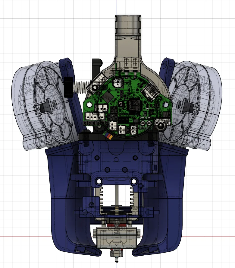 Mantis Mosquito Orbiter for BLV Cube Metal Kit 3d model
