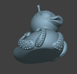 Alien Rubber Ducky 3d model