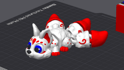 Mini Cryptids - Kitsune - Jersey Devil - Wolpertinger - Articulates Flexis 3d model