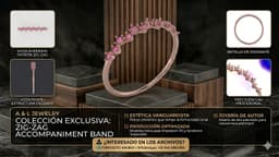 Zig-Zag Eternity Band 3d model