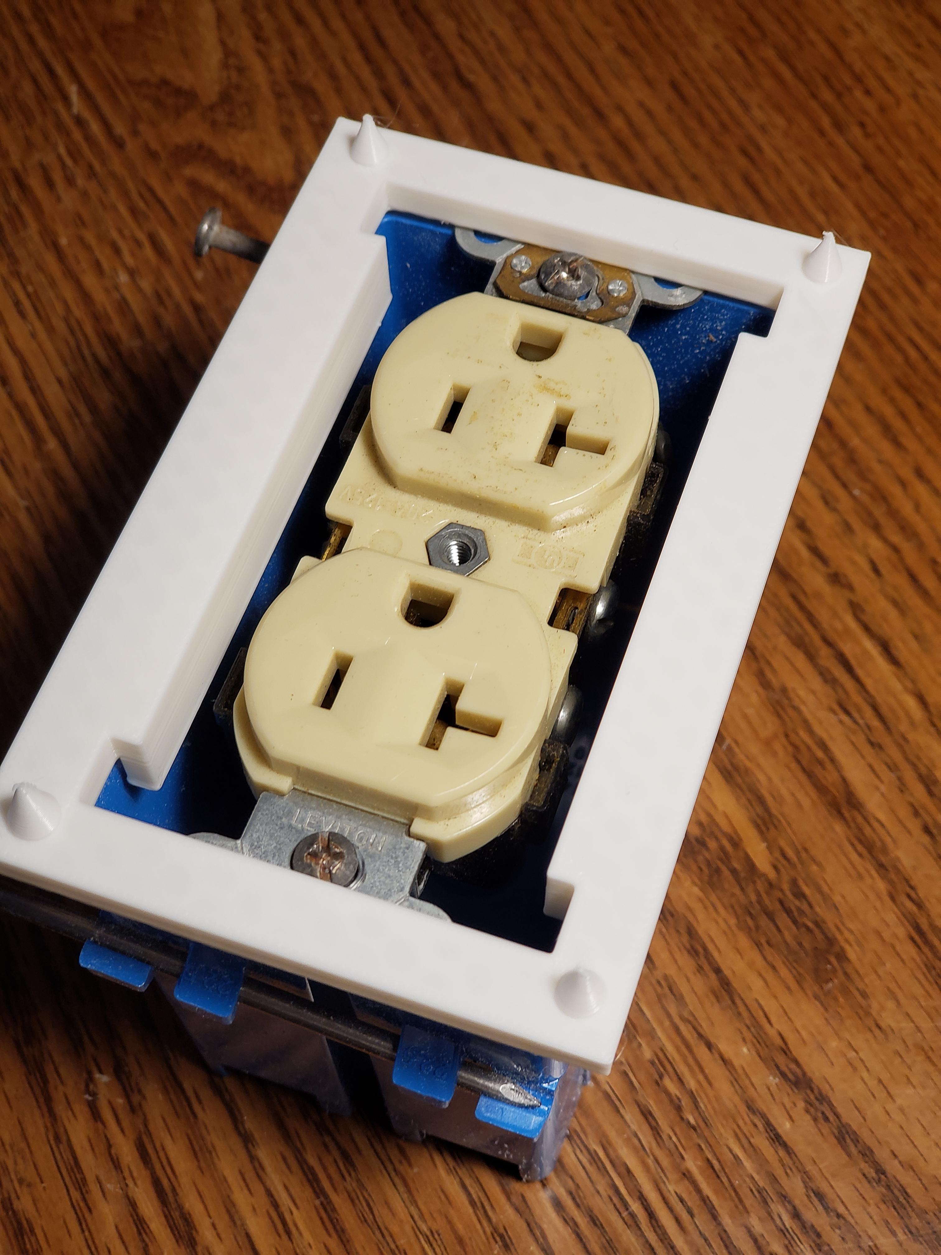 Electrical Box Template 1G.stl 3d model