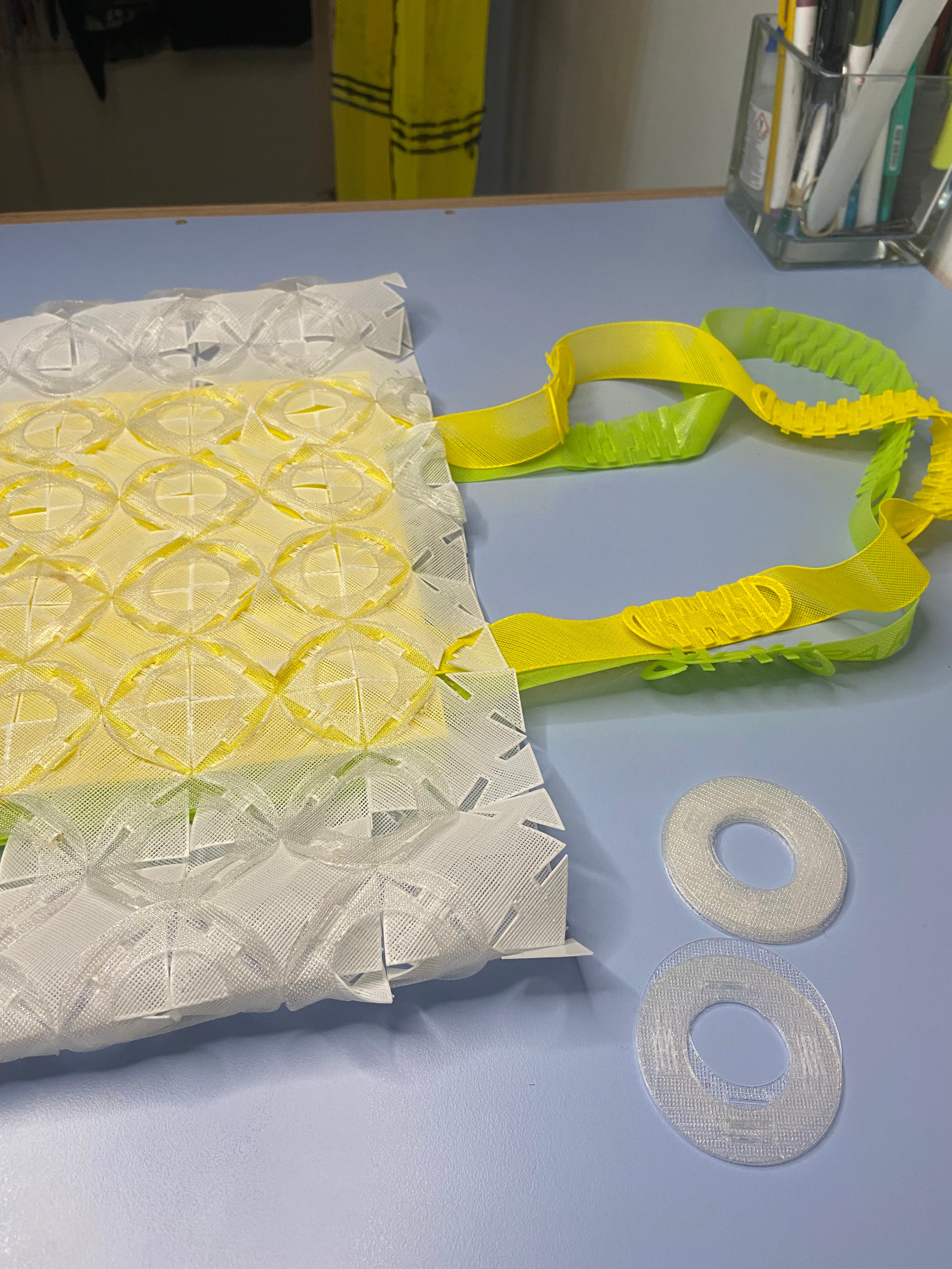 Modular Tote Bag (with Pockets!) 3d model