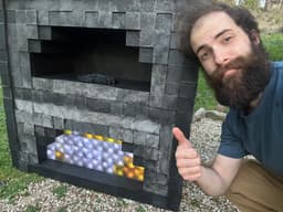 Life Size Minecraft Furnace 3d model