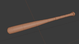 Baseball Bat v2 3d model